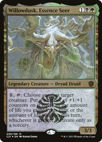 Willowdusk, Essence Seer (Display Commander) [Commander 2021]