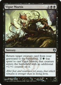 Vigor Mortis (DDJ-074) - Duel Decks: Izzet vs. Golgari Foil