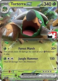 Torterra ex (12/162)  - Prize Pack Series Cards Holofoil