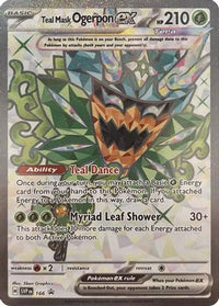 Teal Mask Ogerpon ex (166) - SV Scarlet & Violet Promo Cards Holofoil