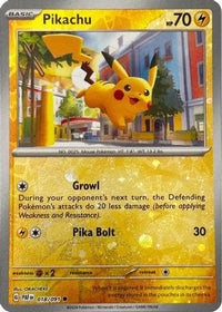 Pikachu (Reverse Cosmos Holo) (18/091)  - Miscellaneous Cards & Products Reverse Holofoil