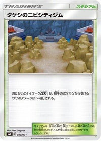 Brock's Pewter City Gym 030/031 - smK Trainer Battle Decks  (Japanese)