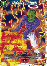 Thunder Flash (BT18-057) [Dawn of the Z-Legends Prerelease Promos] - POKÉ JEUX