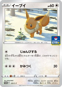 Eevee  S-P 220/S-P - SP Sword & Shield Promos  (Japanese)