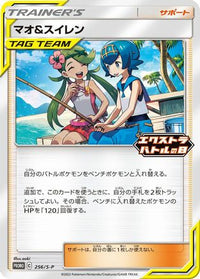 Mallow & Lana  S-P 256/S-P - SP Sword & Shield Promos  (Japanese)