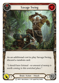 Savage Swing (Red) [1HP031] (History Pack 1) - POKÉ JEUX