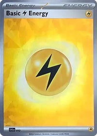 Basic Lightning Energy (Cracked Ice Holo) (12) - SVE Scarlet & Violet Energies Holofoil
