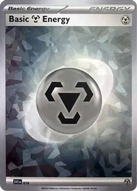 Basic Metal Energy (Cracked Ice Holo) (16) - SVE Scarlet & Violet Energies Holofoil