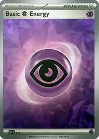Basic Psychic Energy (Cracked Ice Holo) (13) - SVE Scarlet & Violet Energies Holofoil