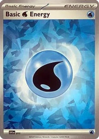 Basic Water Energy (Cracked Ice Holo) (11) - SVE Scarlet & Violet Energies Holofoil