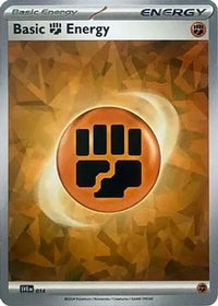 Basic Fighting Energy (Cracked Ice Holo) (14) - SVE Scarlet & Violet Energies Holofoil