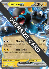 Luxray ex (Meddling Sparks Premium Collection) (68/167)  - Jumbo Cards Holofoil