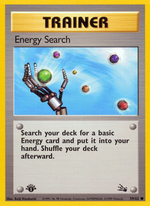 Energy Search (Excadrill) (21) - BW Trainer Kit Excadrill & Zoroark
