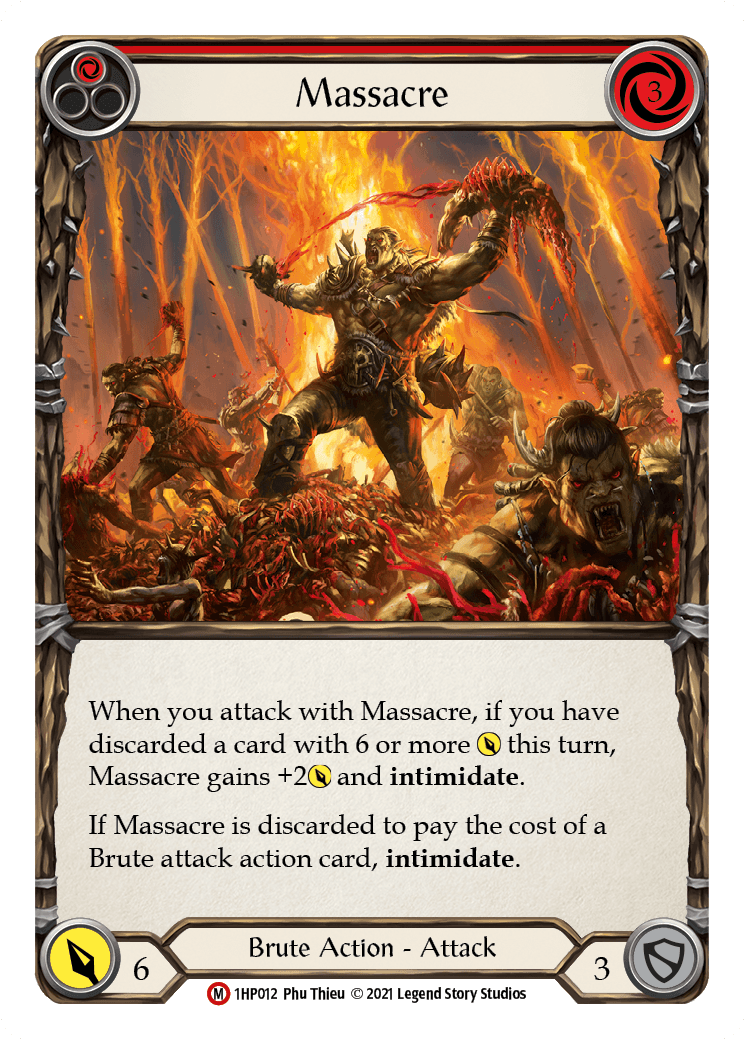 Massacre [1HP012] (History Pack 1) - POKÉ JEUX