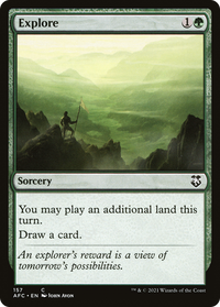 Explore [Dungeons & Dragons: Adventures in the Forgotten Realms Commander]