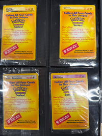 Set of 4 promo WB