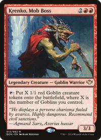 Krenko, Mob Boss [Duel Decks: Speed vs. Cunning]