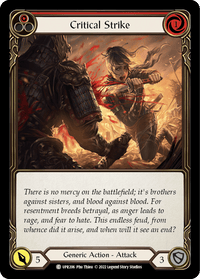 Critical Strike (Red) [UPR206] (Uprising) - POKÉ JEUX