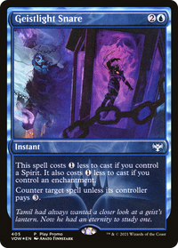 Geistlight Snare (Play Promo) [Innistrad: Crimson Vow]