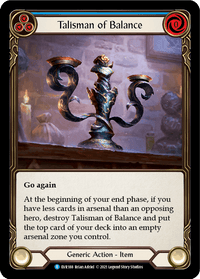 Talisman of Balance [EVR188] (Everfest) 1st Edition Normal - POKÉ JEUX