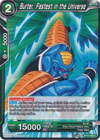 Burter, Fastest in the Universe (BT10-080) [Rise of the Unison Warrior] - POKÉ JEUX