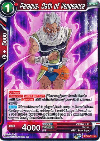 Paragus, Oath of Vengeance (BT11-021) [Vermilion Bloodline] - POKÉ JEUX