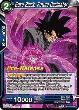 Goku Black, Future Decimator (BT10-051) [Rise of the Unison Warrior Prerelease Promos] - POKÉ JEUX