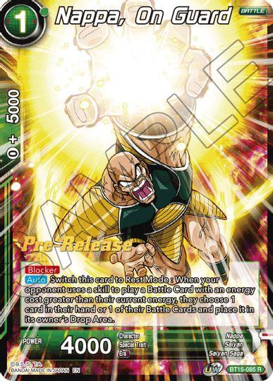 Nappa, on Guard (BT15-085) [Saiyan Showdown Prerelease Promos] - POKÉ JEUX
