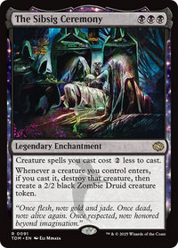 The Sibsig Ceremony (TDM-091) - Tarkir: Dragonstorm Foil