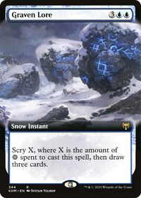 Graven Lore (Extended Art) [Kaldheim]