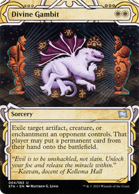 Divine Gambit [Strixhaven: School of Mages Mystical Archive]
