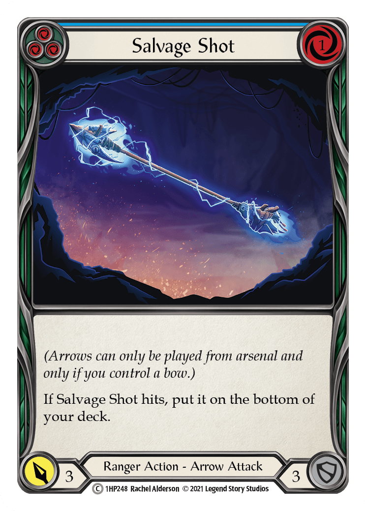 Salvage Shot (Blue) [1HP248] (History Pack 1) - POKÉ JEUX
