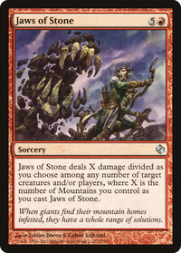 Jaws of Stone [Duel Decks: Venser vs. Koth]