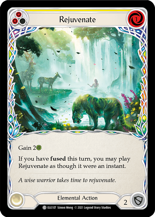 Rejuvenate (Yellow) [ELE107] (Tales of Aria) 1st Edition Normal - POKÉ JEUX
