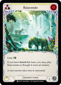 Rejuvenate (Yellow) [ELE107] (Tales of Aria) 1st Edition Normal - POKÉ JEUX