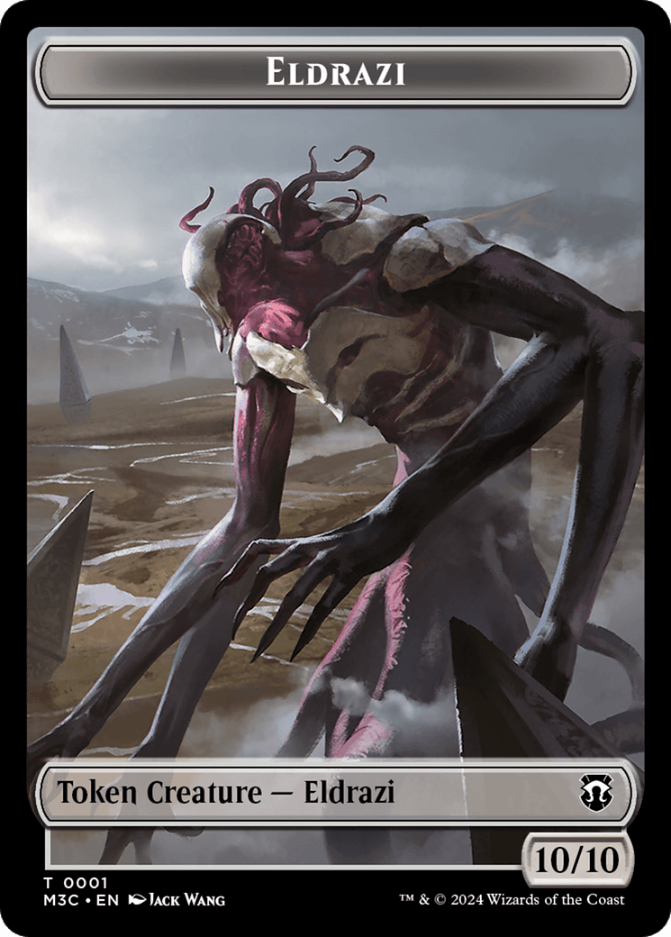 Eldrazi // Spirit Double-Sided Token [Modern Horizons 3 Commander Tokens] - POKÉ JEUX