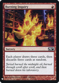 Burning Inquiry (LIST-M10-128) - The List Foil