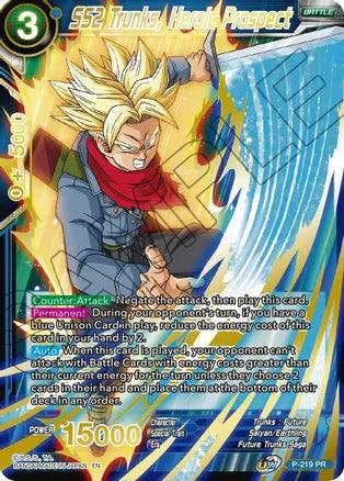 SS2 Trunks, Heroic Prospect (Gold Stamped) (P-219) [Mythic Booster] - POKÉ JEUX