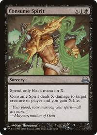 Consume Spirit [The List]