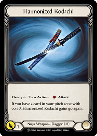 Harmonized Kodachi [U-CRU048] (Crucible of War Unlimited) Unlimited Normal - POKÉ JEUX