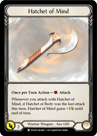 Hatchet of Mind [BOL004] (Monarch Boltyn Blitz Deck) - POKÉ JEUX