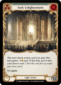 Seek Enlightenment (Blue) [U-MON083] (Monarch Unlimited) Unlimited Normal - POKÉ JEUX