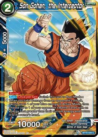 Son Gohan, the Interceptor (BT16-026) [Realm of the Gods] - POKÉ JEUX
