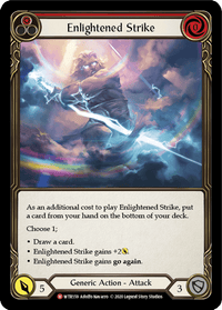 Enlightened Strike [U-WTR159] (Welcome to Rathe Unlimited) Unlimited Rainbow Foil - POKÉ JEUX