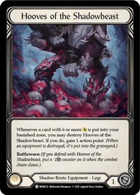 Hooves of the Shadowbeast [MON122] (Monarch) 1st Edition Normal - POKÉ JEUX