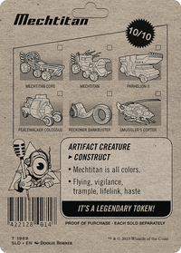 Mechtitan // Mechtitan (SLD-1969) - Secret Lair Drop (Borderless) Foil