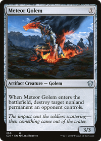 Meteor Golem [Commander 2021]