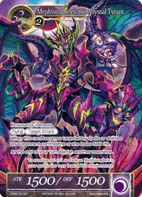 Méphistophélès, le tyran abyssal (Avant-première Promo) (PR2015-027) [Cartes promotionnelles] 