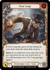 Over Loop (Red) [U-ARC020] (Arcane Rising Unlimited) Unlimited Rainbow Foil - POKÉ JEUX