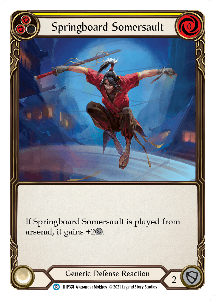 Springboard Somersault [1HP374] (History Pack 1) - POKÉ JEUX